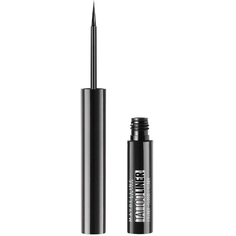 Eyeliner Tattoo Liner Liquid Ink Black 710 Maybelline New York
