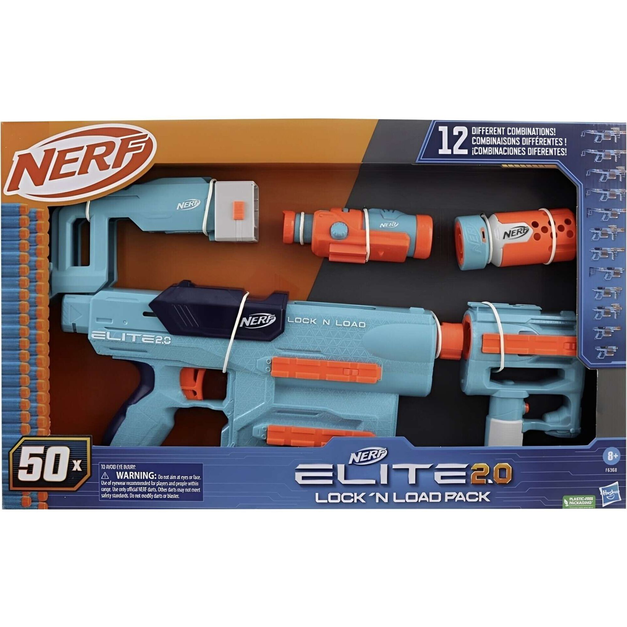 Lançador Nerf Elite 2.0 Lock N Load
