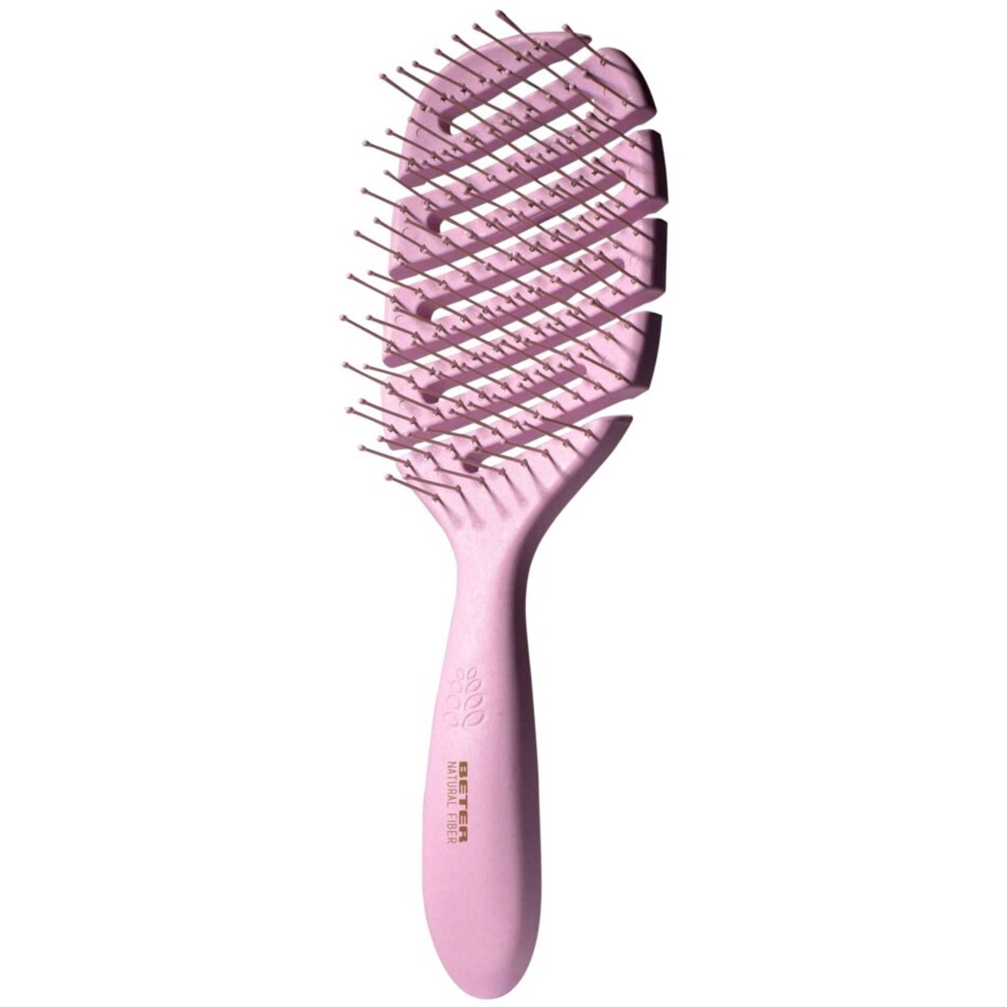 Escova de Cabelo Flex&iacute;vel Natural Fiber BETER