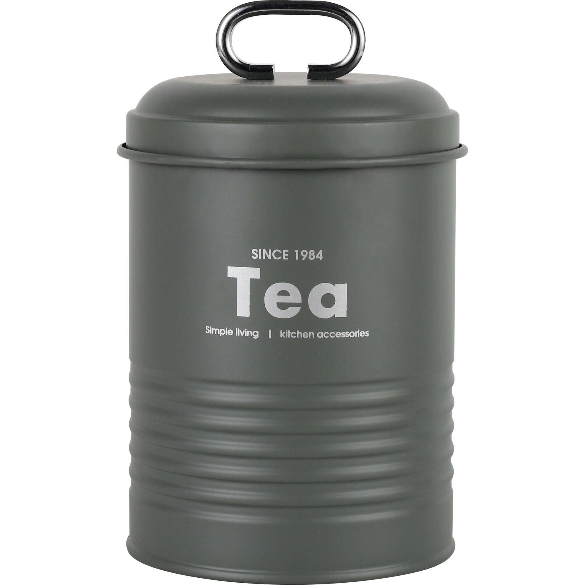 Lata com Tampa Ch&aacute; Silverfarm Kasa