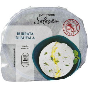 Queijo Burrata de Búfala Continente Seleção