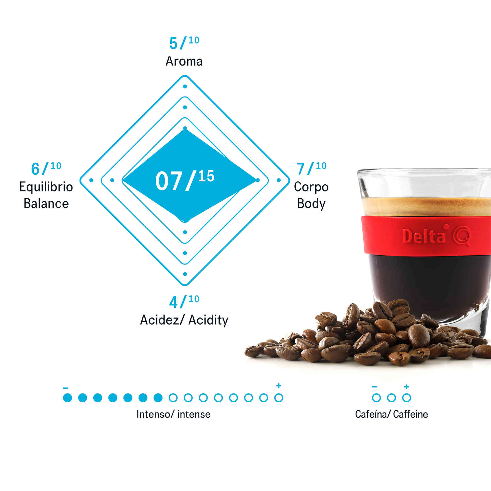 Cápsulas de Café deQafeinatus Int 7 Cápsulas de Café deQafeinatus Int 7