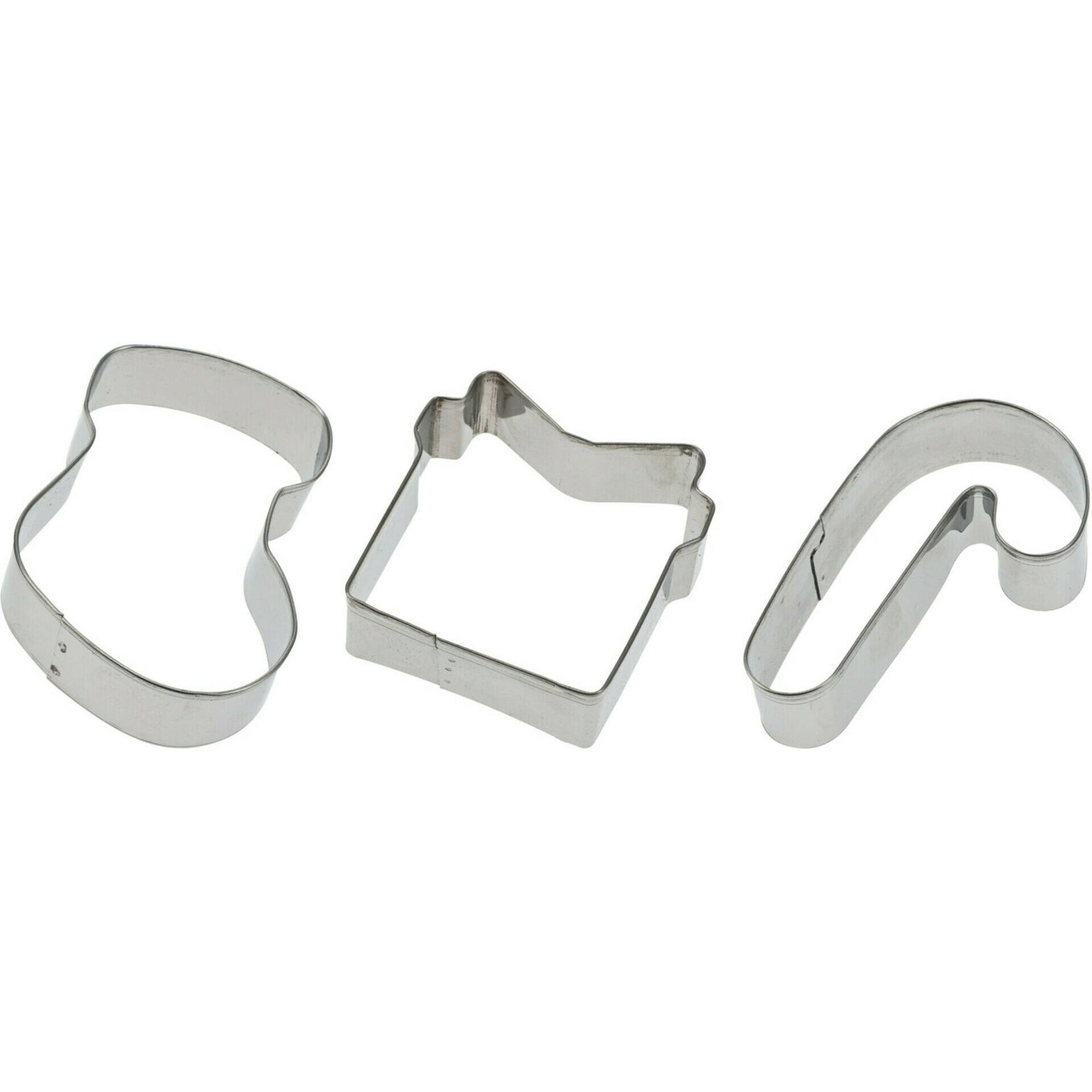 Conjunto Forma Silicone e 3 Moldes Bolachas