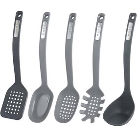 Conjunto 5 Utens&iacute;lios com Suporte Magn&eacute;tico Kasa