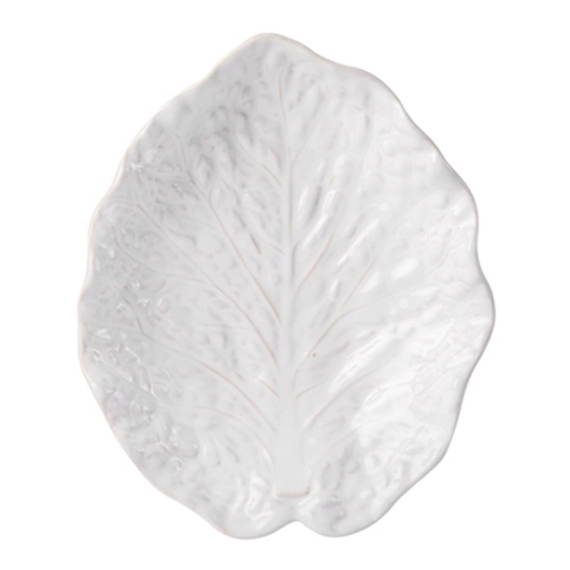 Travessa Gr&eacute;s 28x24cm Branco Aveiro