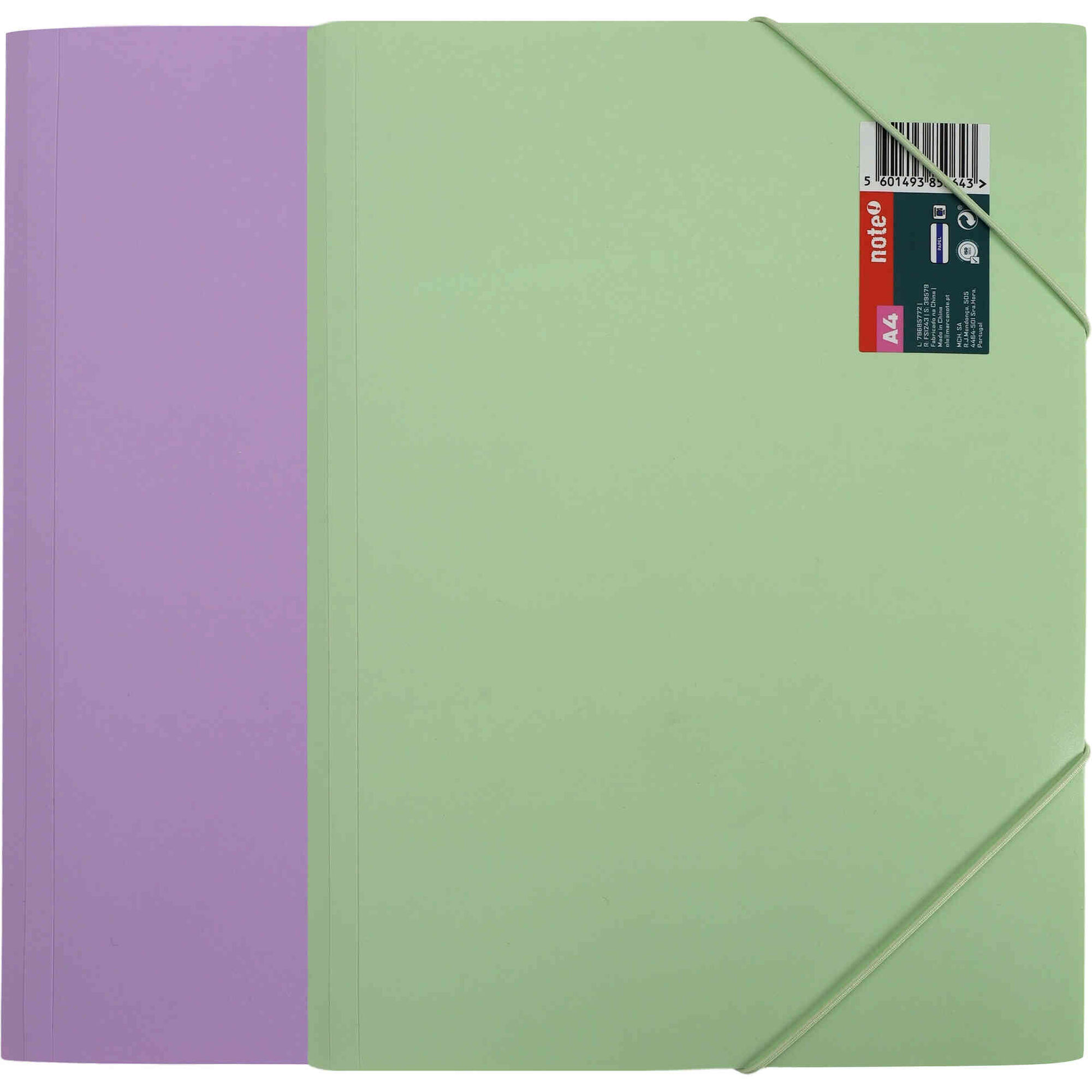 Capa A4 com El&aacute;stico (v&aacute;rias cores) Note!