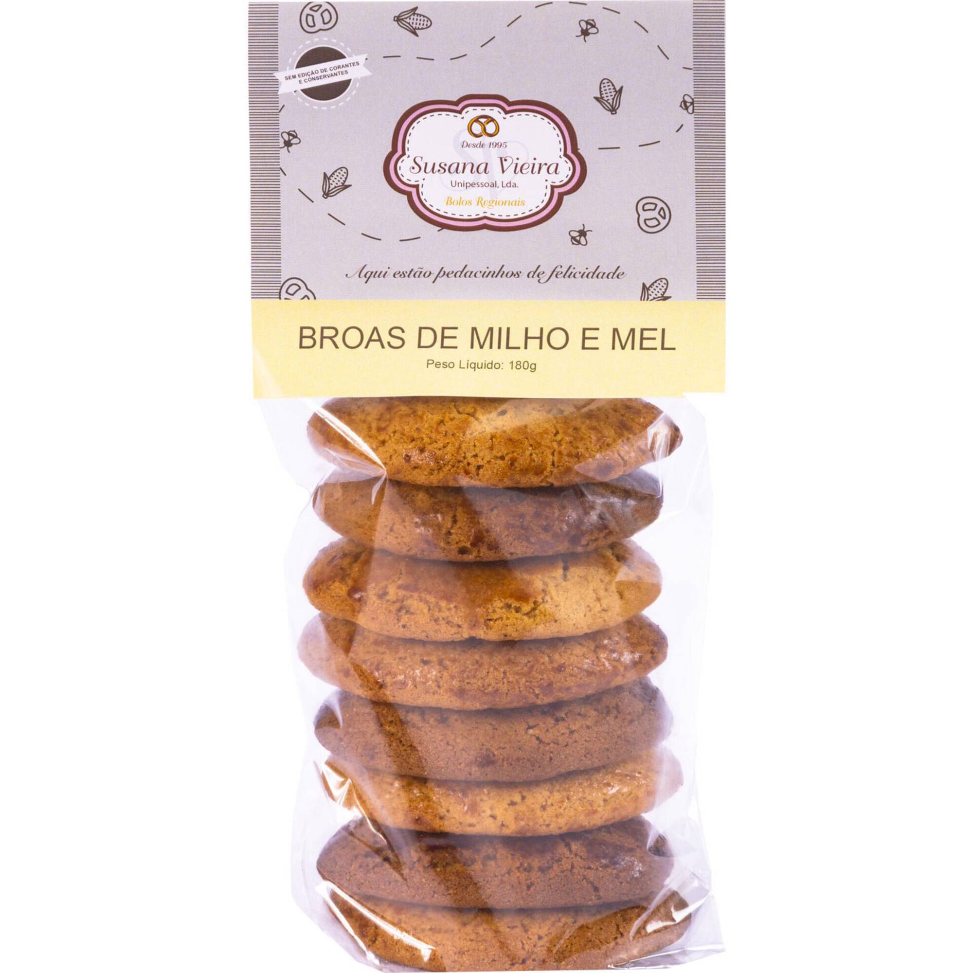Broas de Milho e Mel
