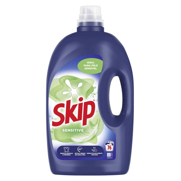 Detergente Máquina Roupa Líquido Sensitive Skip