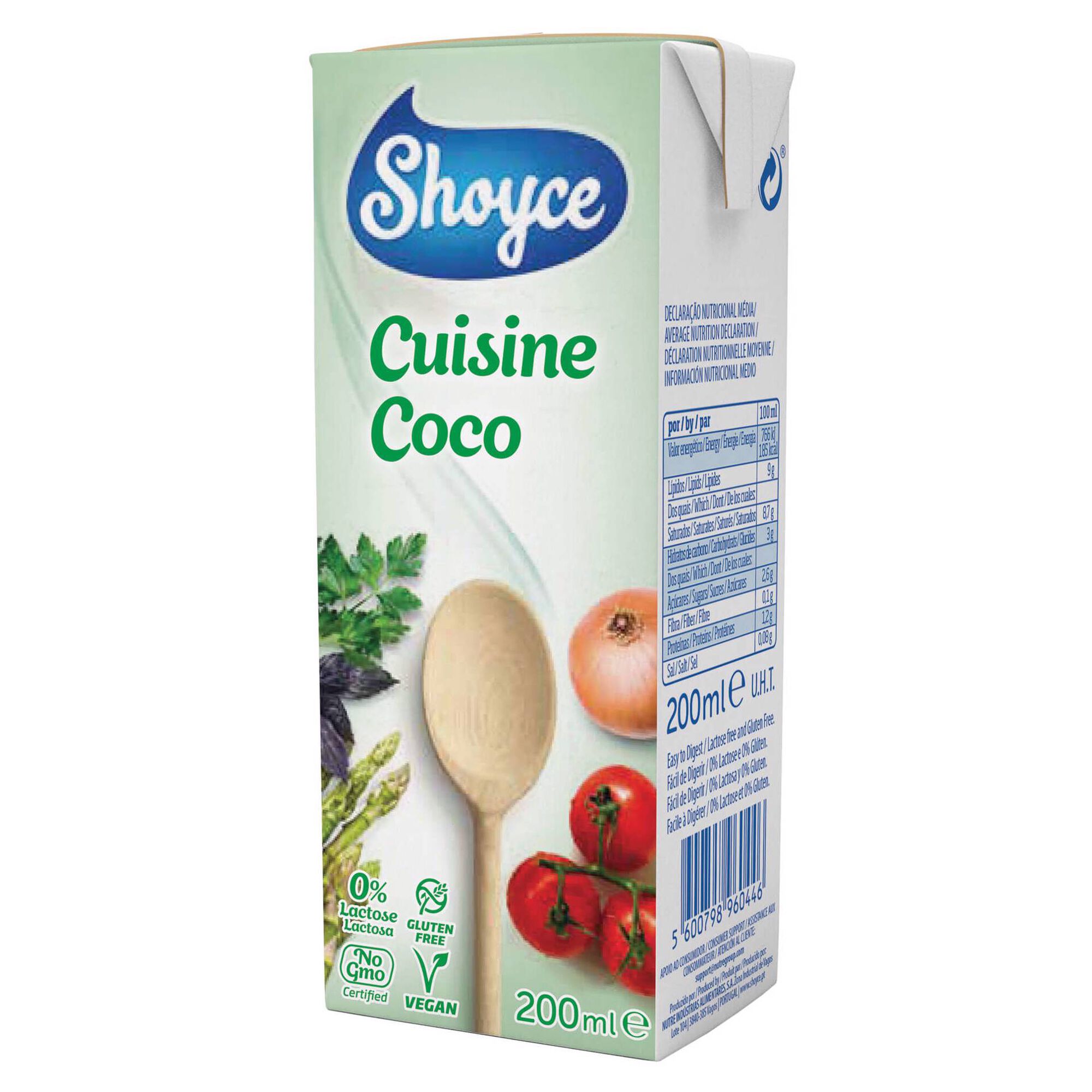 Creme Vegetal de Coco para Culinária Creme Vegetal de Coco para Culinária