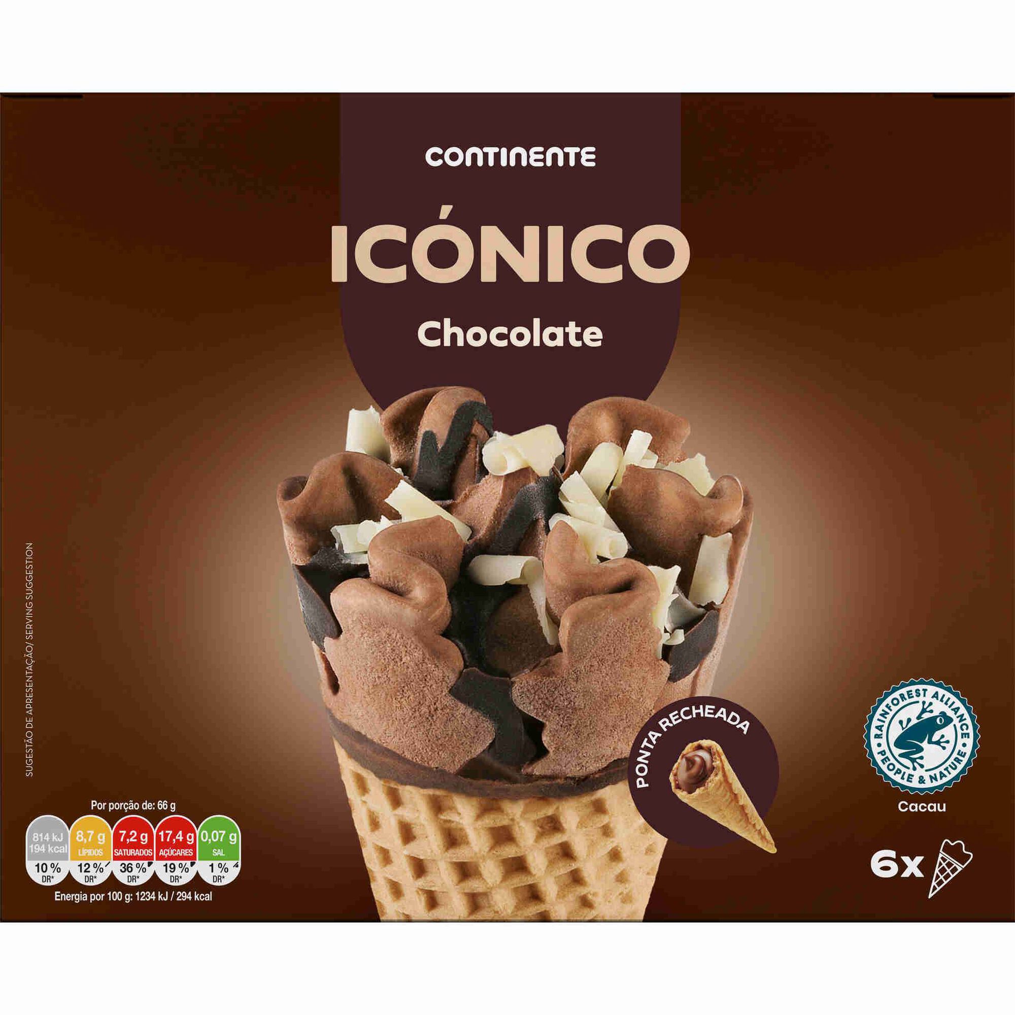Gelado Icónico Chocolate