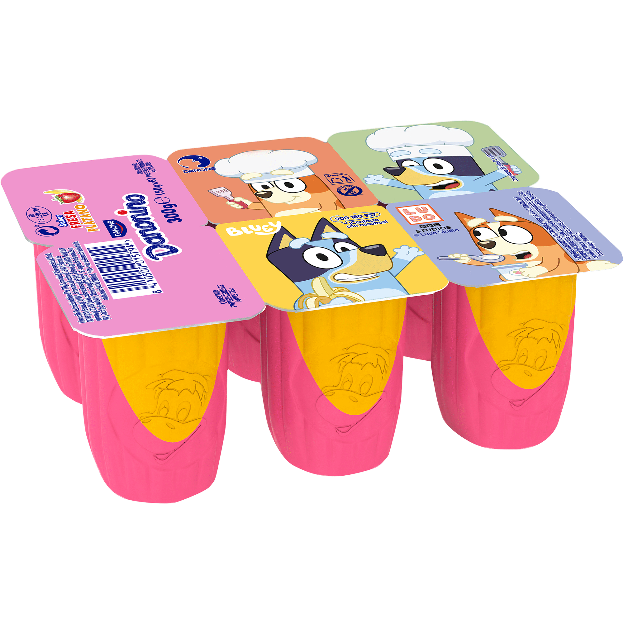 Queijinho Polpa Morango e Banana Infantil