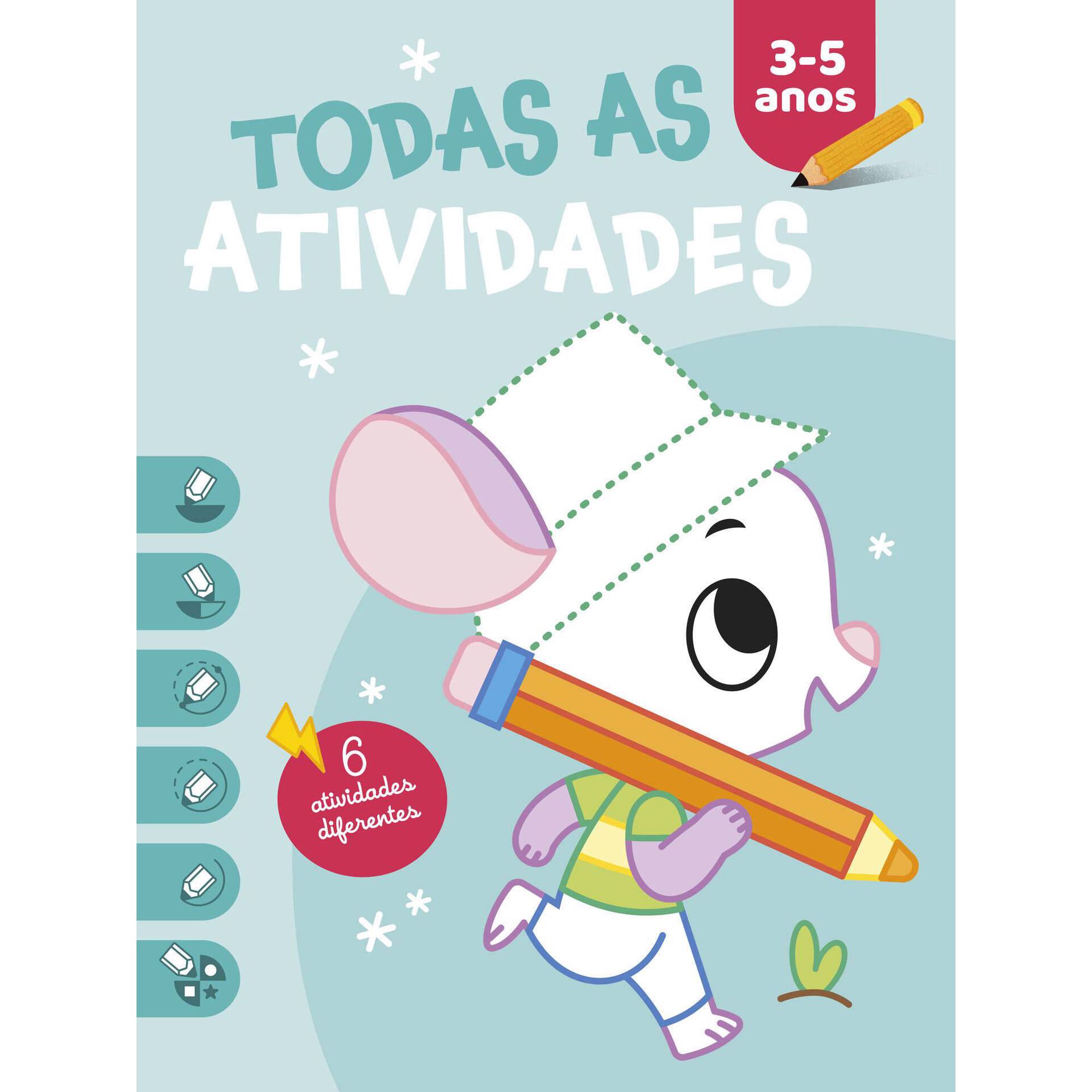 Todas as Atividades - 3-5 Anos - Azul
