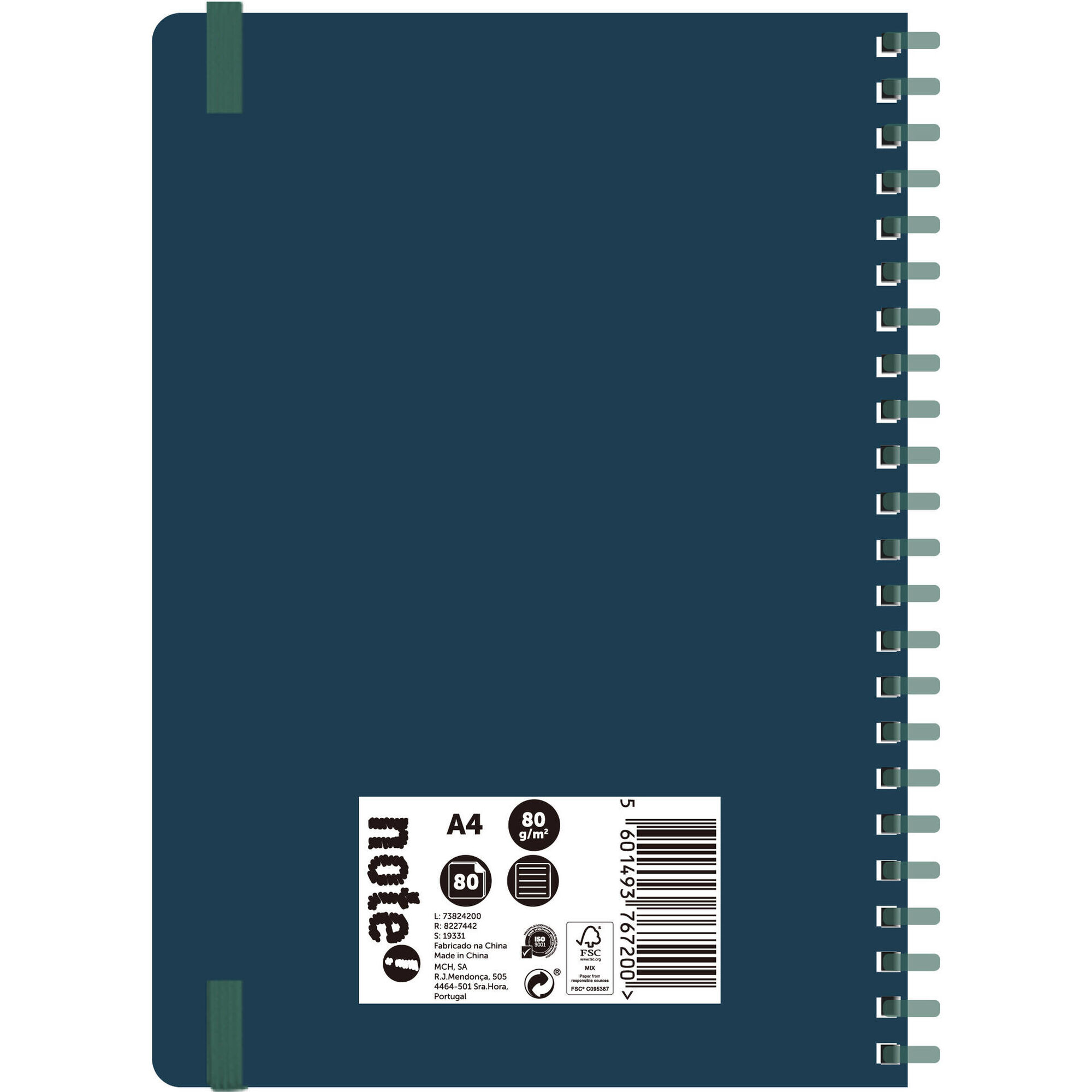 Caderno Espiral A4 Pautado Universitário Soft (várias cores)