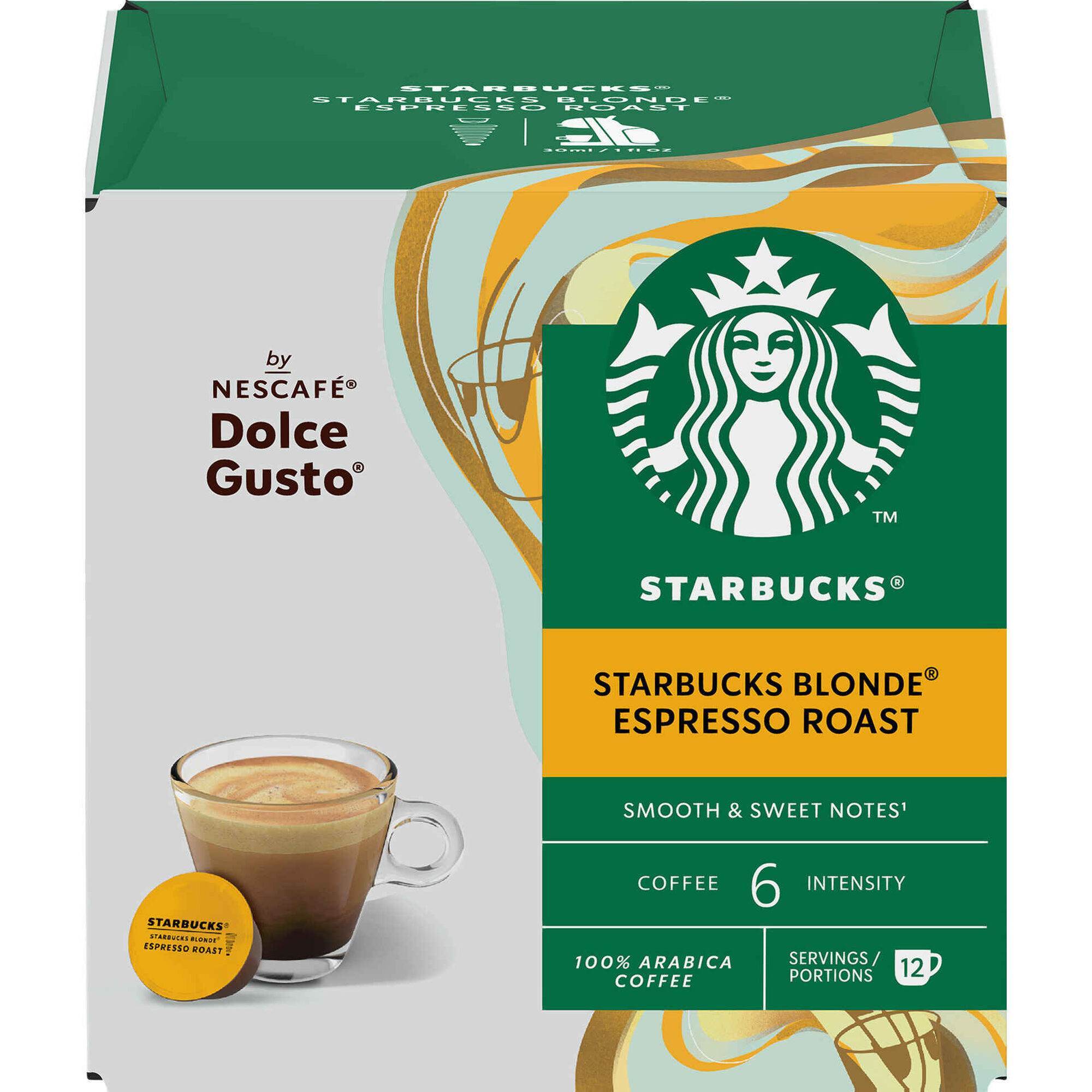 Cápsulas de Café Espresso Blonde Int 6