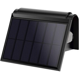 Foco de Parede Solar 3 LEDs Preto Boost