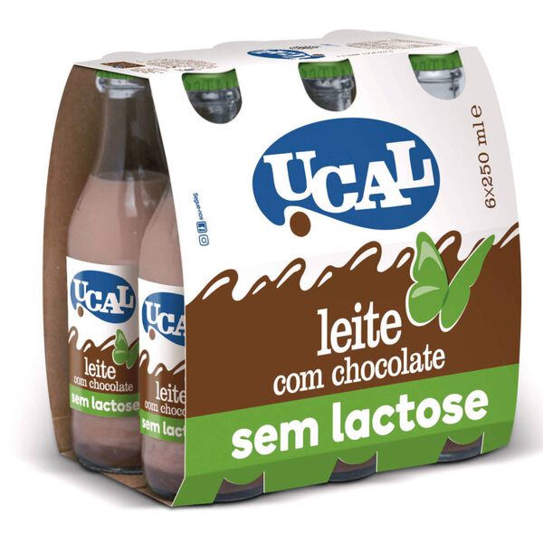 Leite Achocolatado sem Lactose Ucal