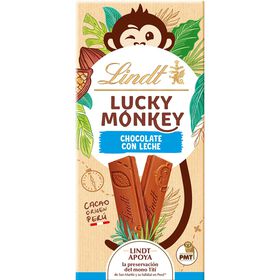 Tablete de Chocolate de Leite Lucky Monkey Lindt