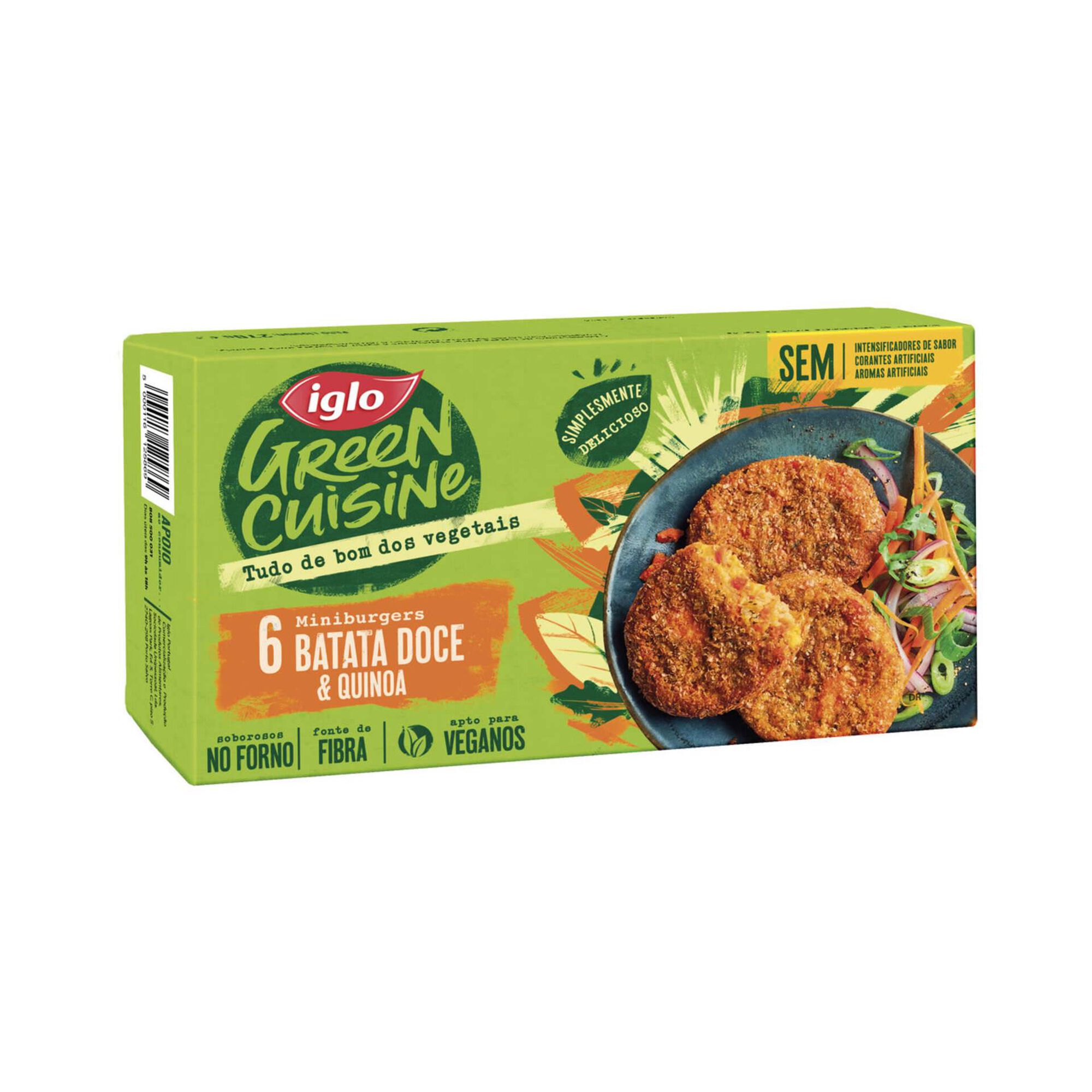 Miniburgers de Batata Doce Miniburgers de Batata Doce