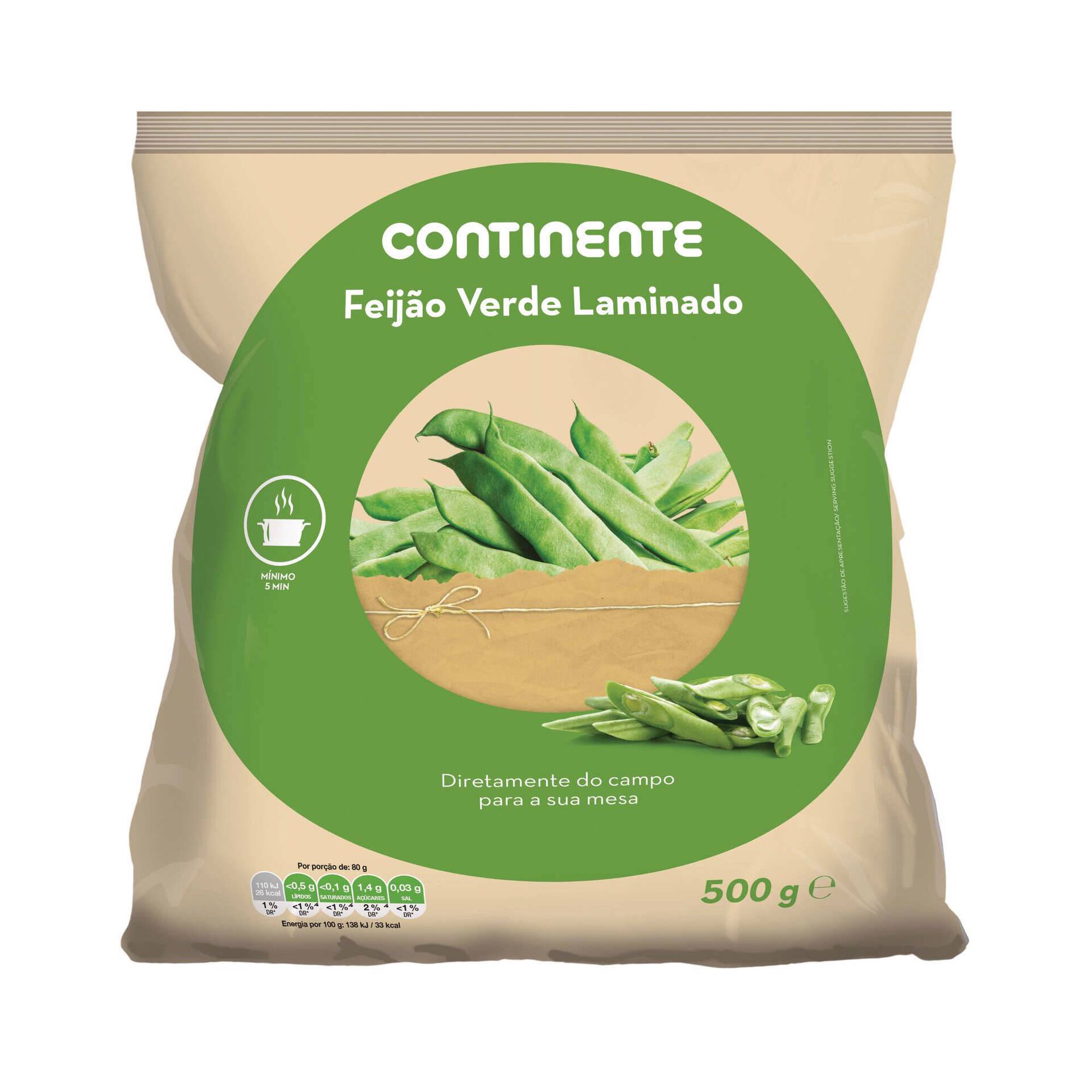 Feijão Verde Laminado