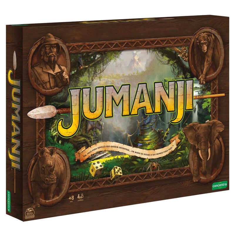 Concentra - Jogo de Tabuleiro Jumanji