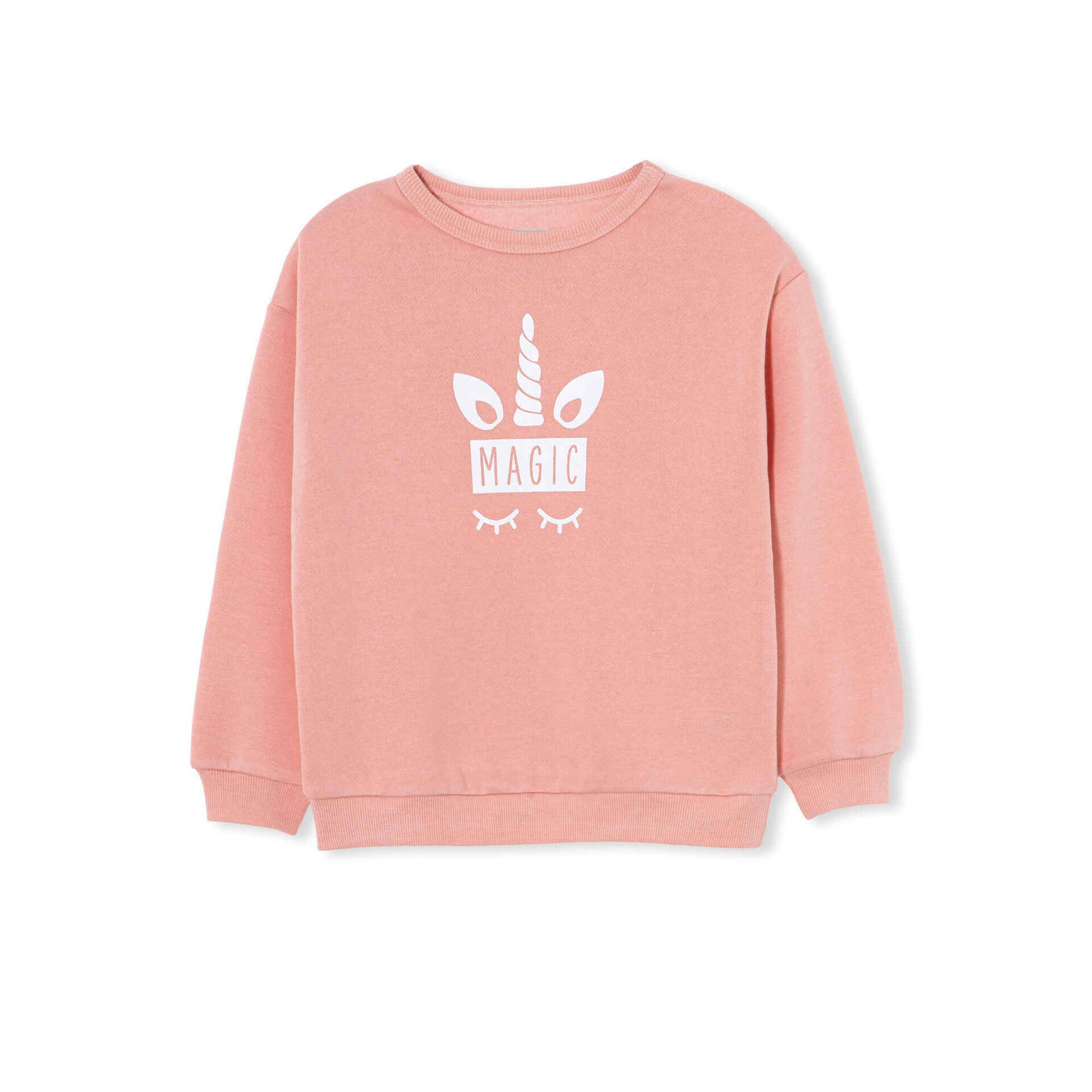 Sweatshirt Unicórnio Rosa 9 - 12 Meses Menina Sweatshirt Unicórnio Rosa 9 - 12 Meses Menina