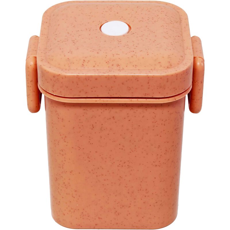 Caixa Snacks 9x9x12,3cm Laranja Kasa