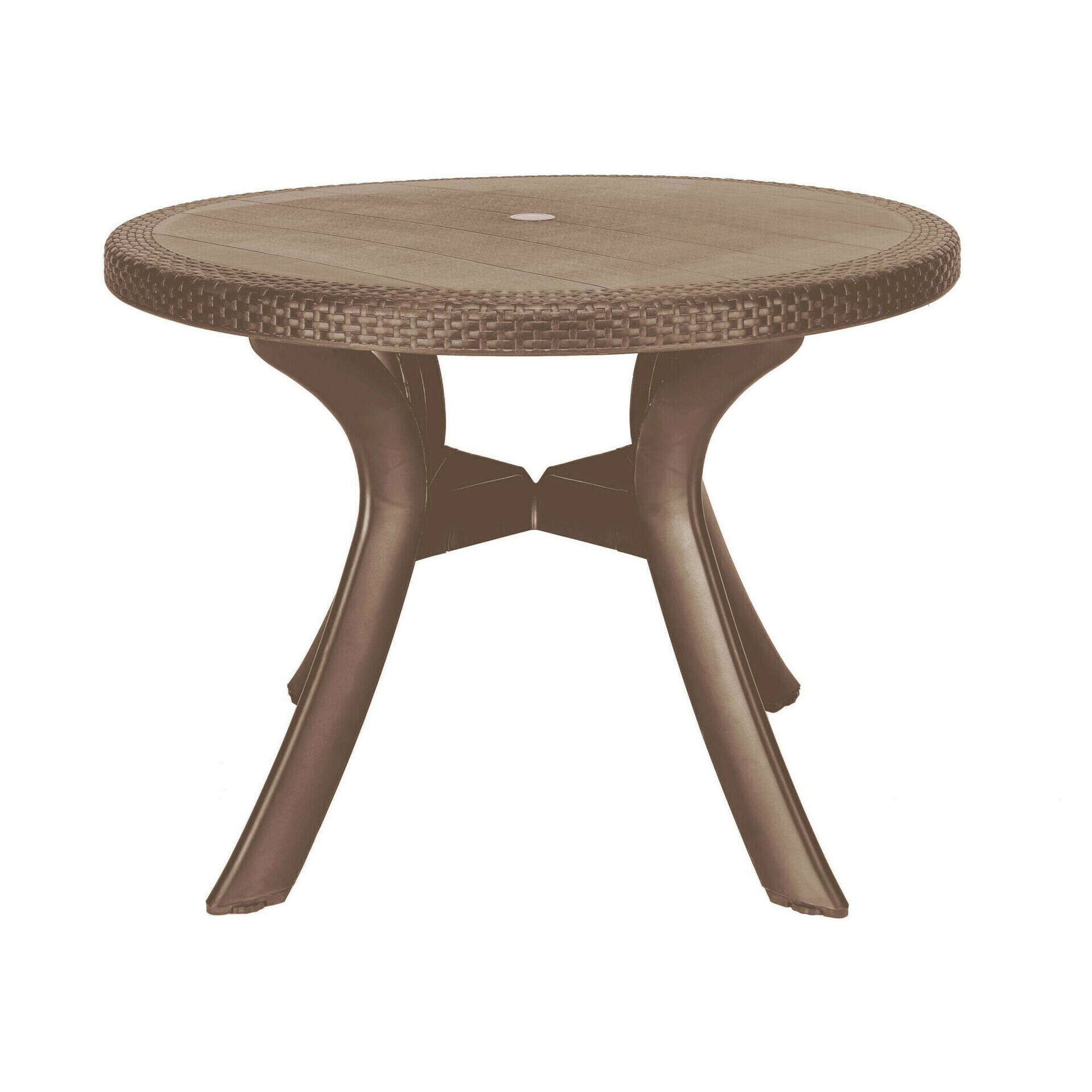 Mesa de Rattan Redonda Caribe Mesa de Rattan Redonda Caribe