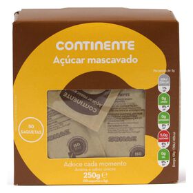 Açúcar Mascavado 50 Saquetas