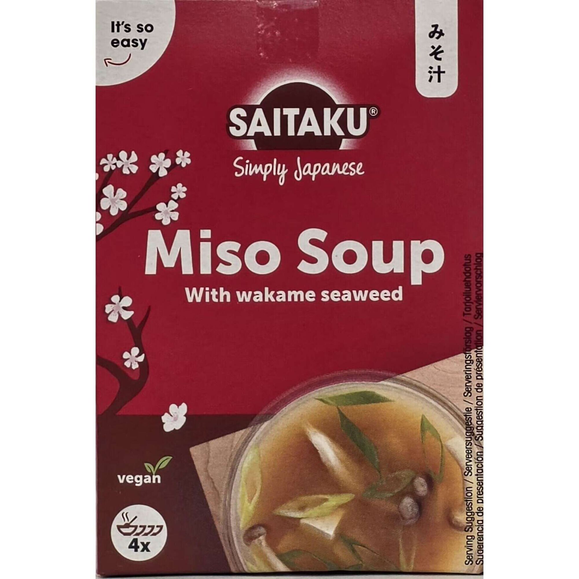 Sopa Miso Saitaku