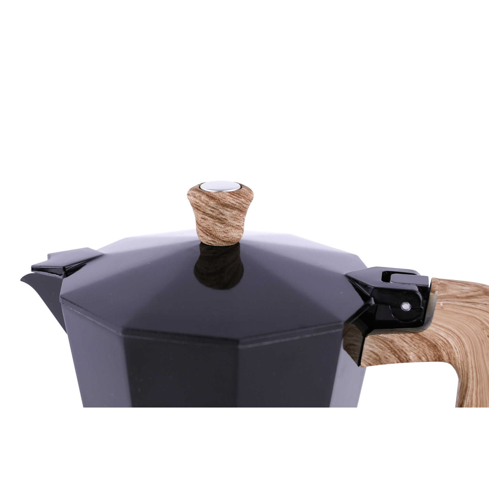 Cafeteira Alum&iacute;nio 6 Ch&aacute;venas Orion Kasa