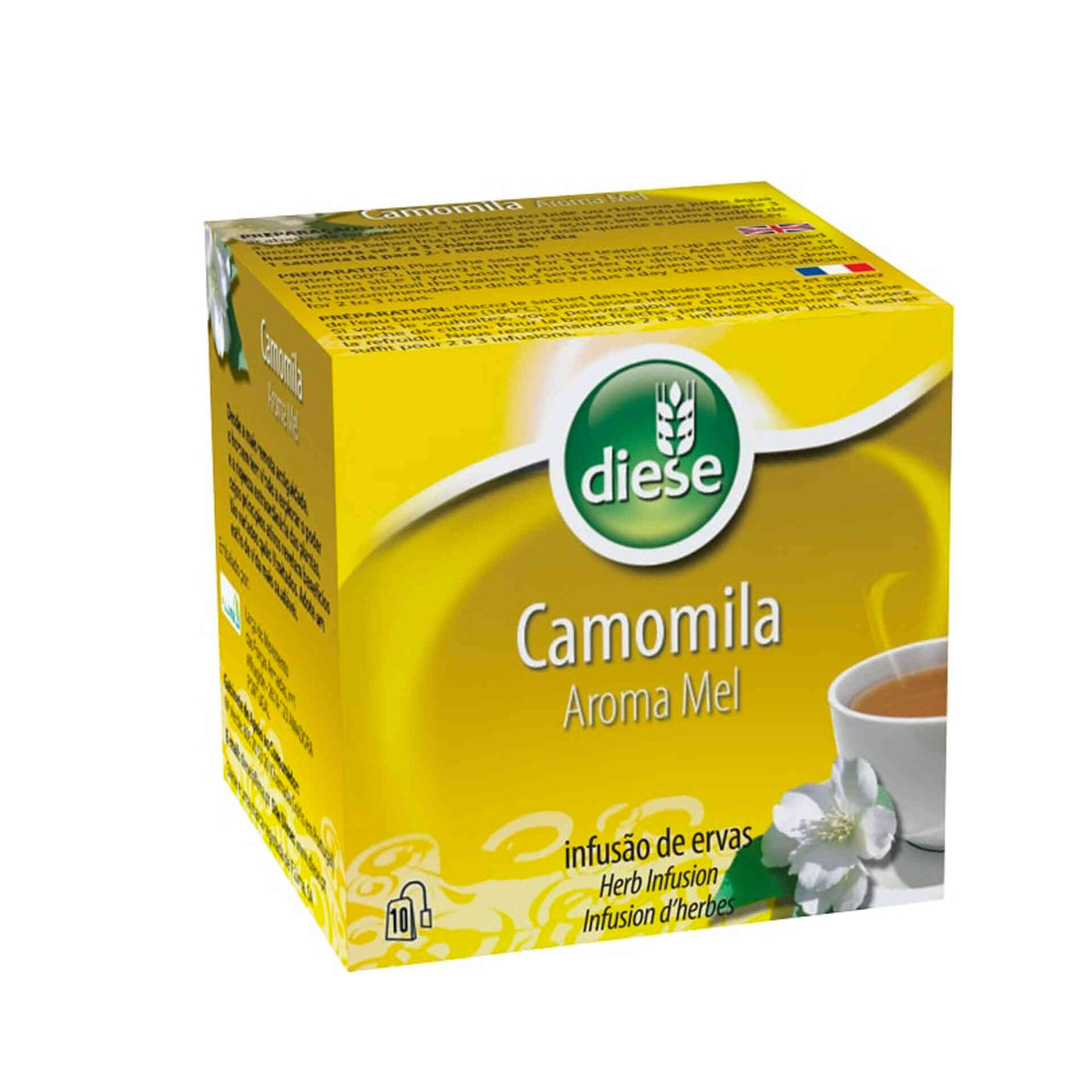 Infusão Camomila Aroma Mel Saquetas Infusão Camomila Aroma Mel Saquetas