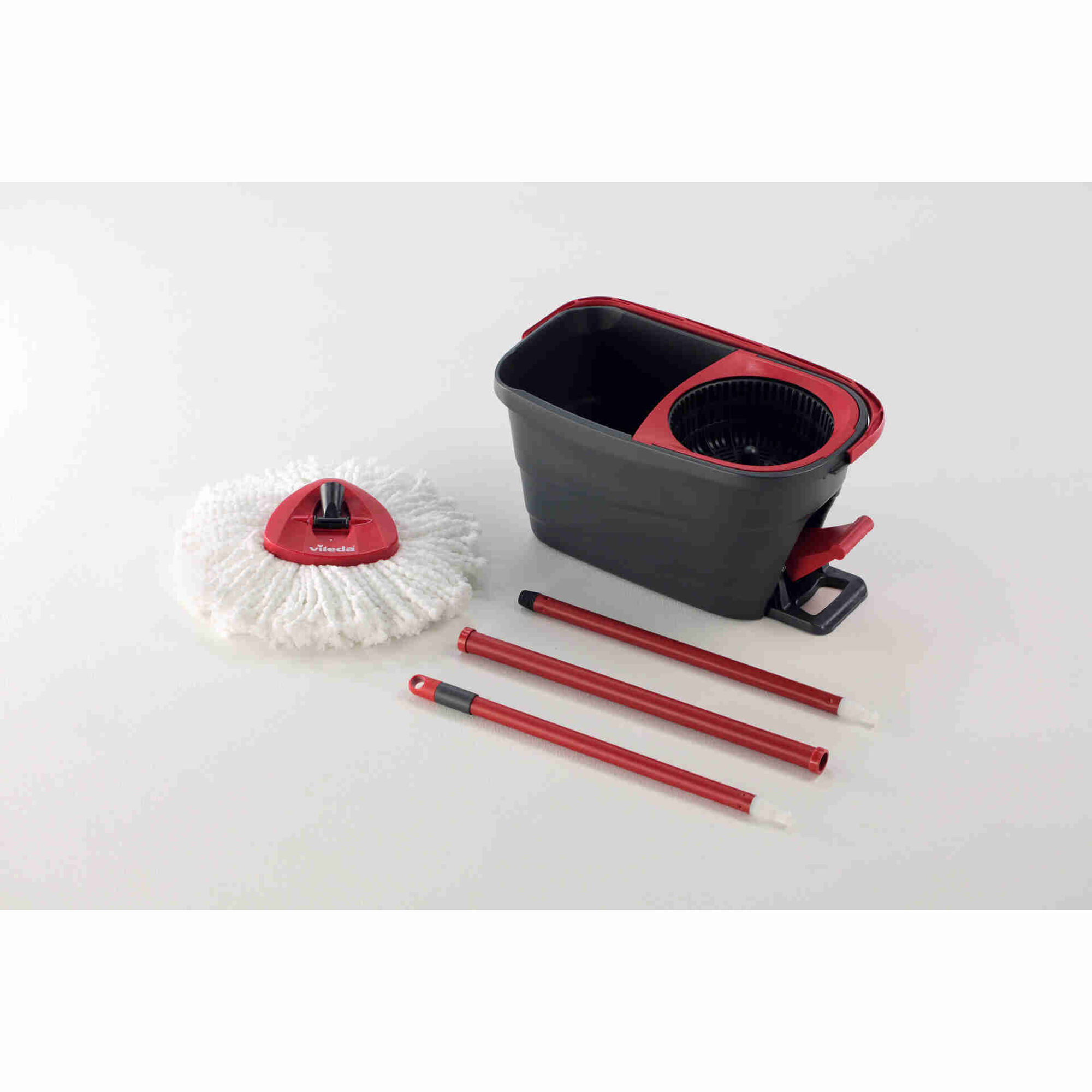 Sistema Turbo Smart Esfregona Microfibras e Balde com pedal Vileda