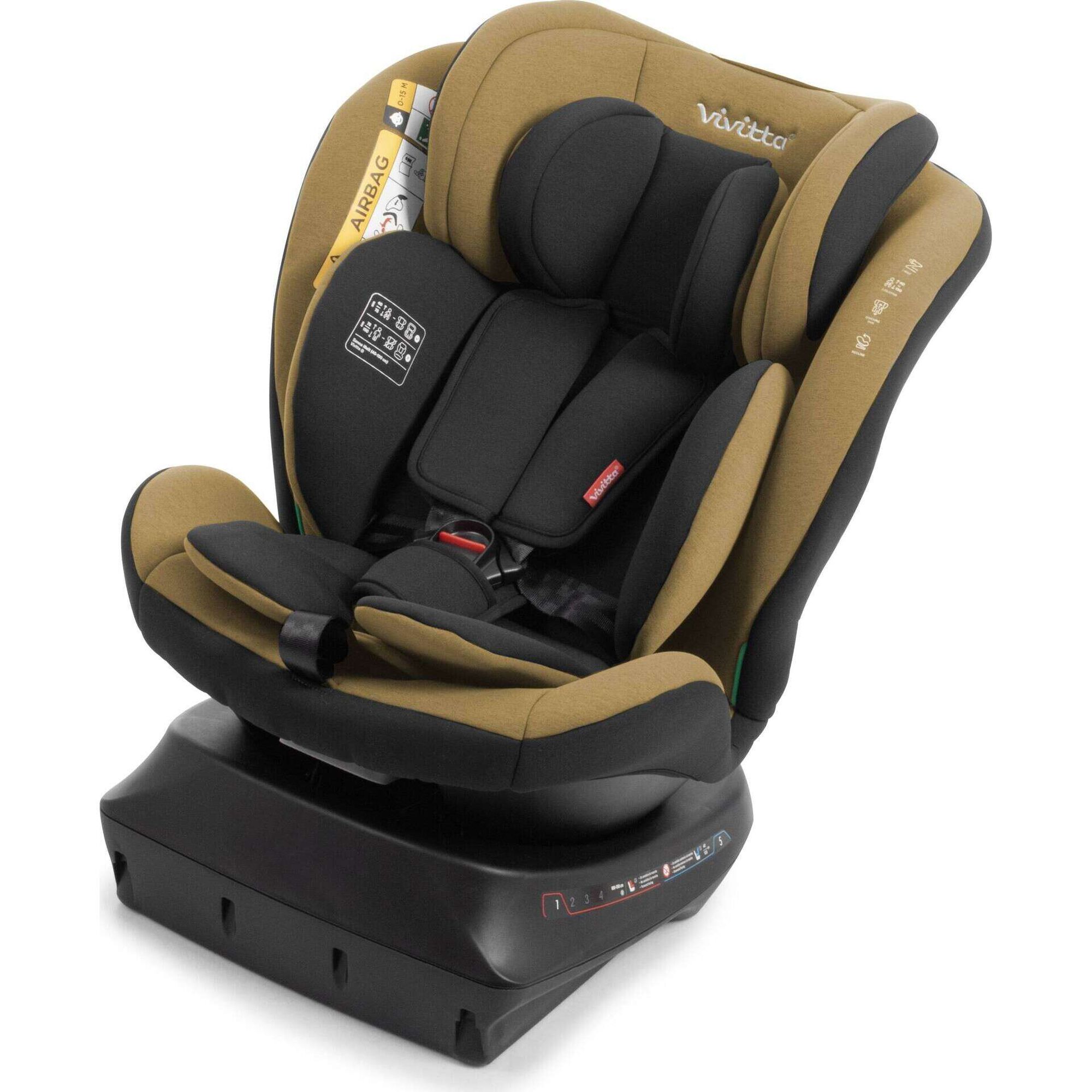 Cadeira Auto I-Size 40-150cm Sanna Ibelt Castanha