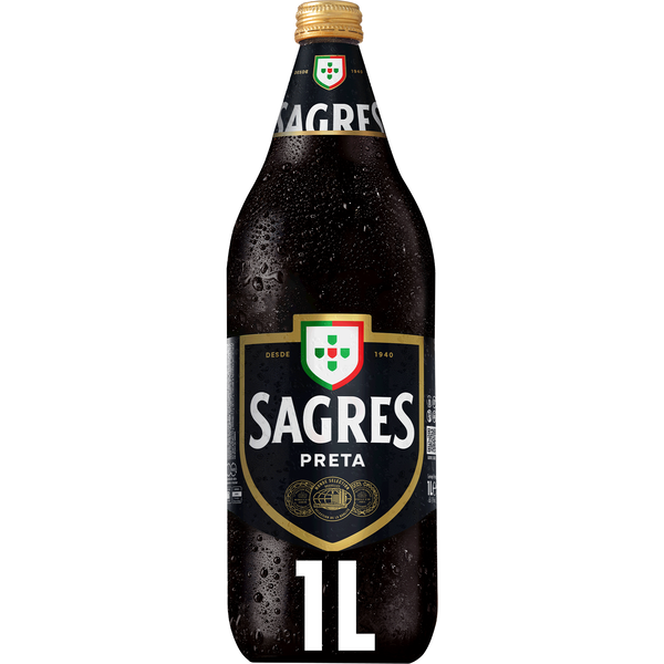 Cerveja com Álcool Preta Sagres