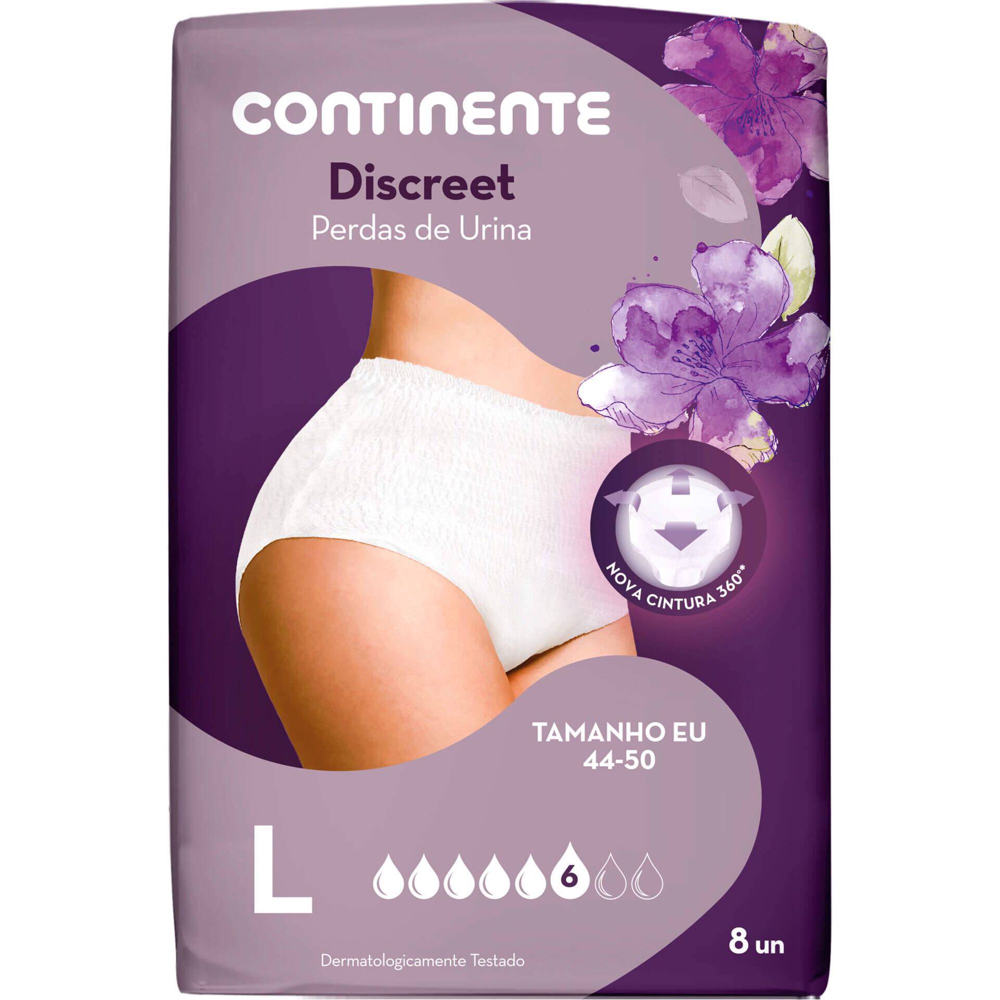 Cuecas Incontinência Dicreet L