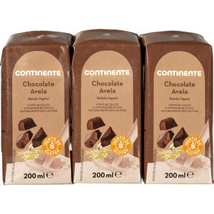 Bebida Vegetal de Aveia Chocolate Continente