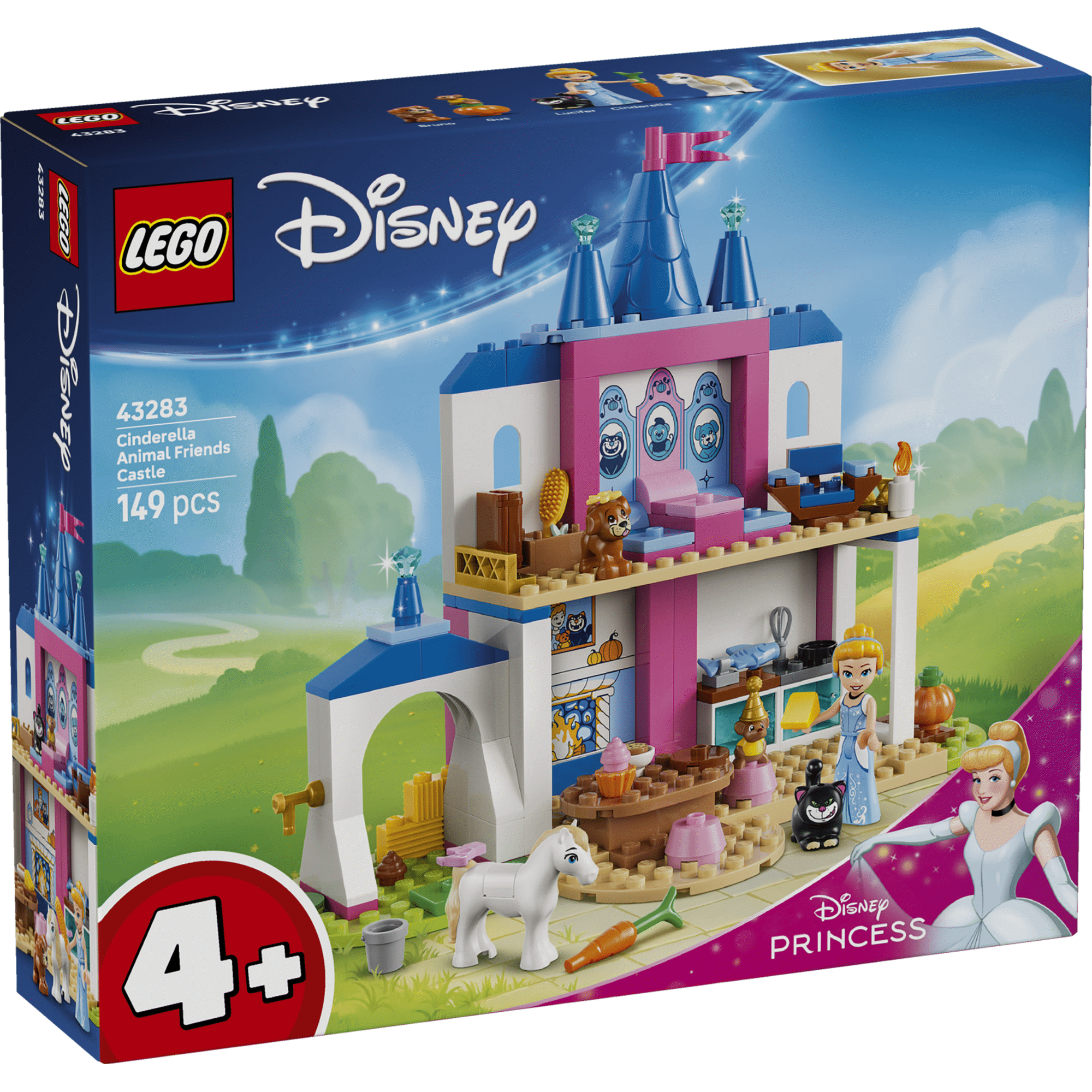 LEGO Disney - Castelo dos Amigos Animais da Cinderela - 43283