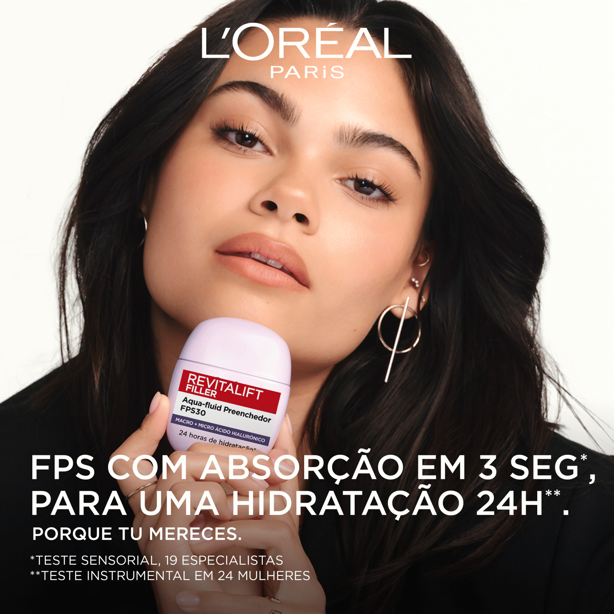 Creme de Dia Revitalift Filler Aqua-Fluid Preenchedor FPS30 L'Or&eacute;al Paris