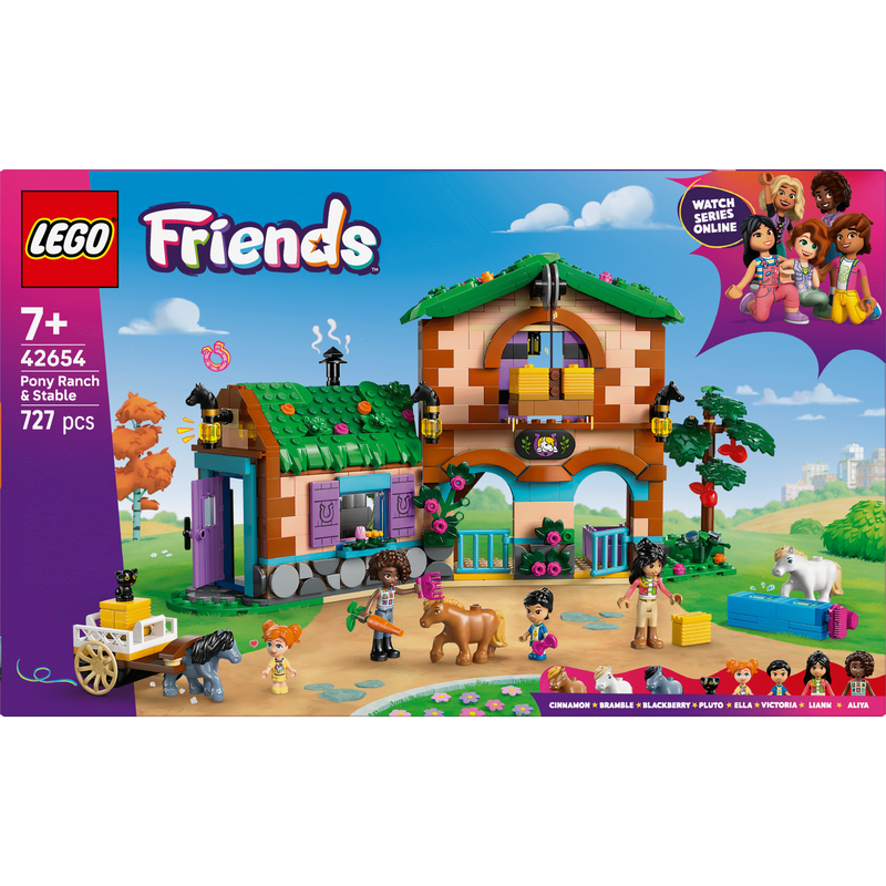LEGO Friends - Rancho e Estábulo de Póneis - 42654