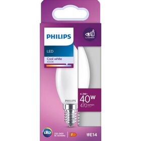 Lâmpada LED Vela E14 4000K 40W Lâmpada LED Vela E14 4000K 40W