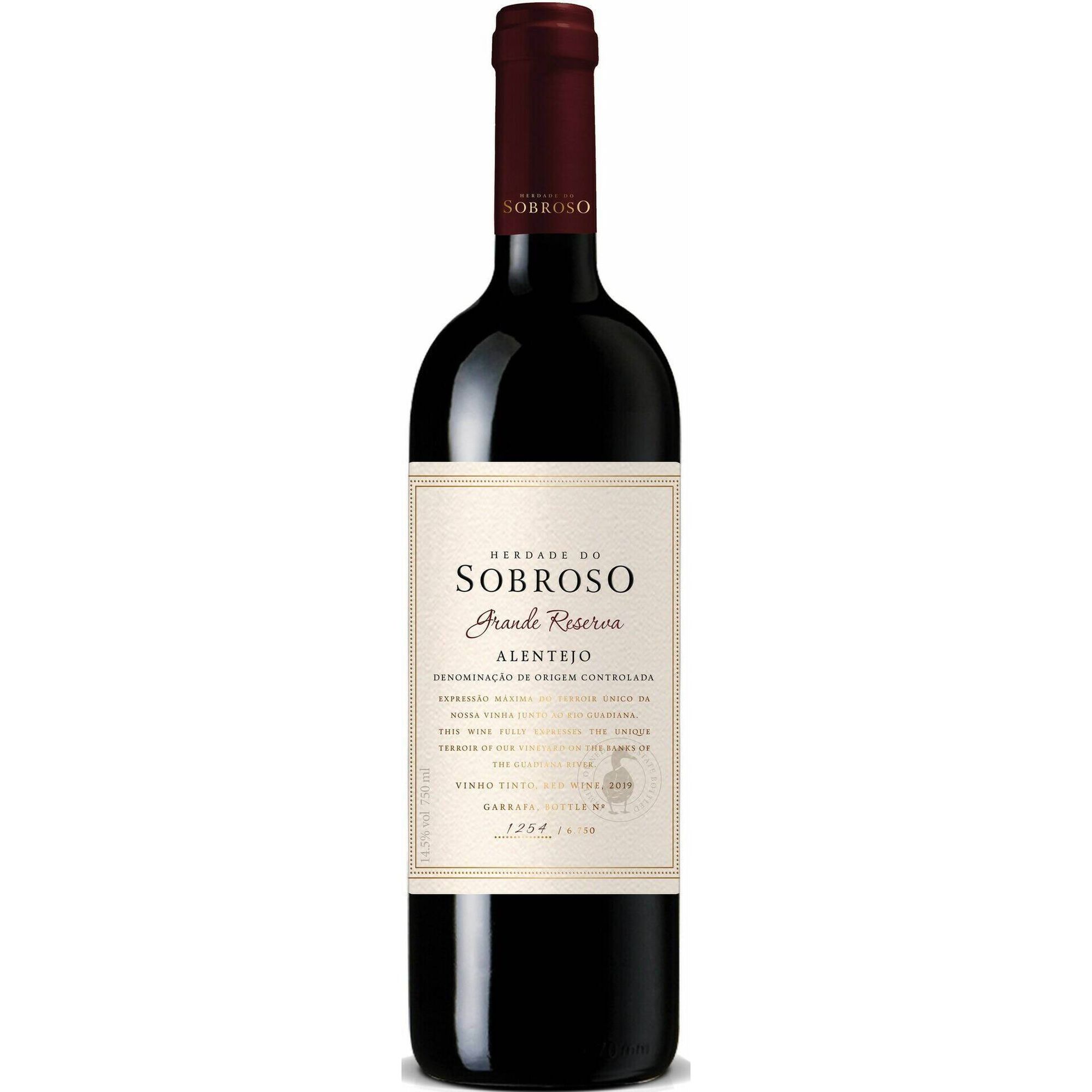 Herdade do Sobroso Grande Reserva DOC Alentejo Vinho Tinto