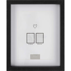 Moldura Cubo 15x20cm Preta