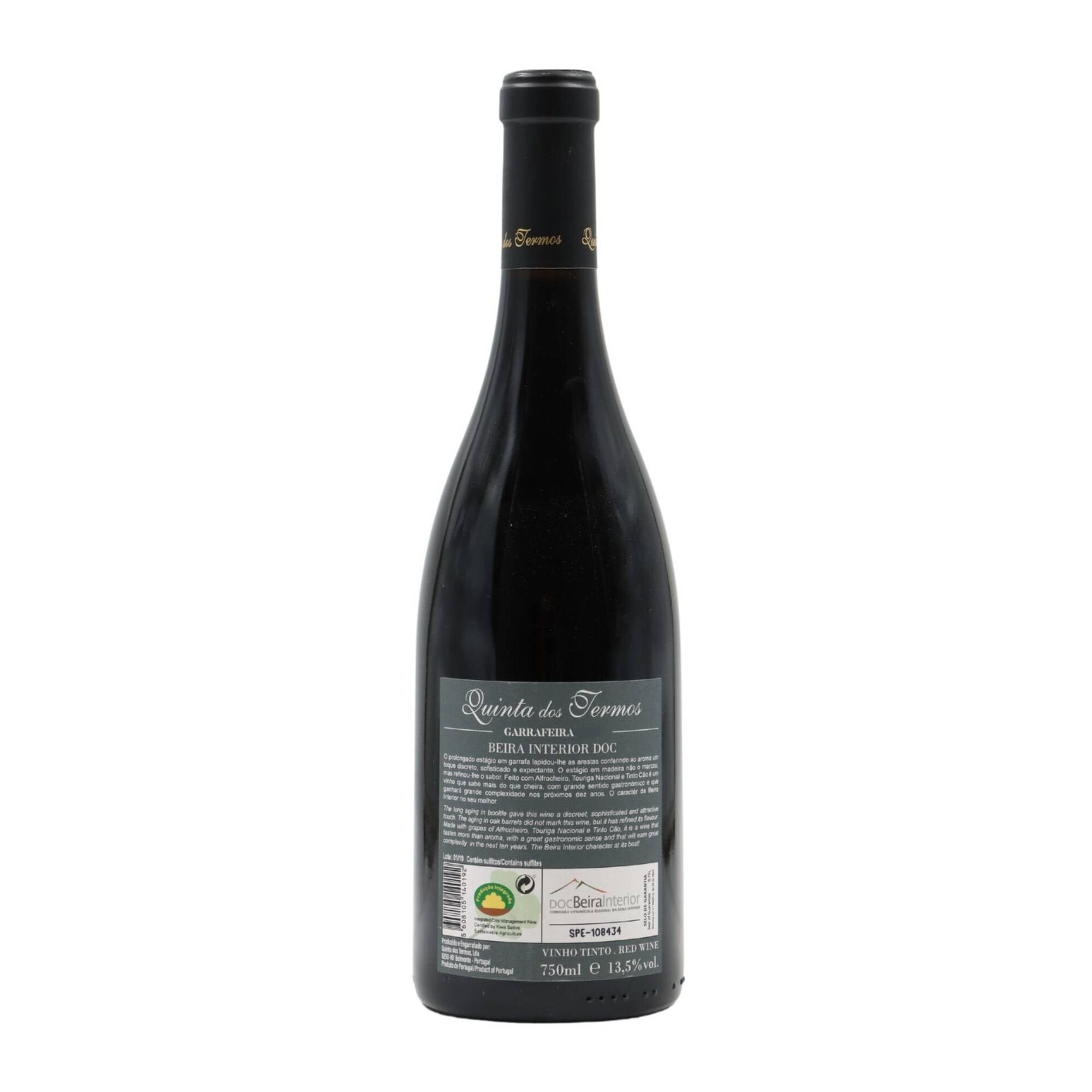 Quinta dos Termos Garrafeira Beira Interior Vinho Tinto