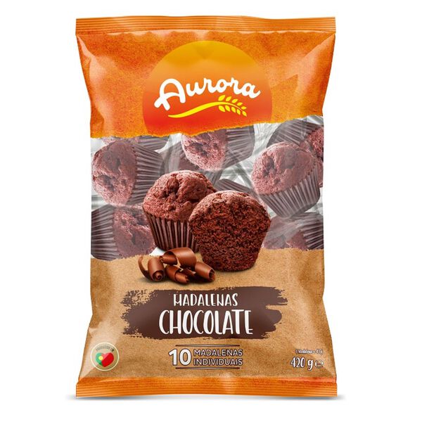 Madalenas de Chocolate Aurora