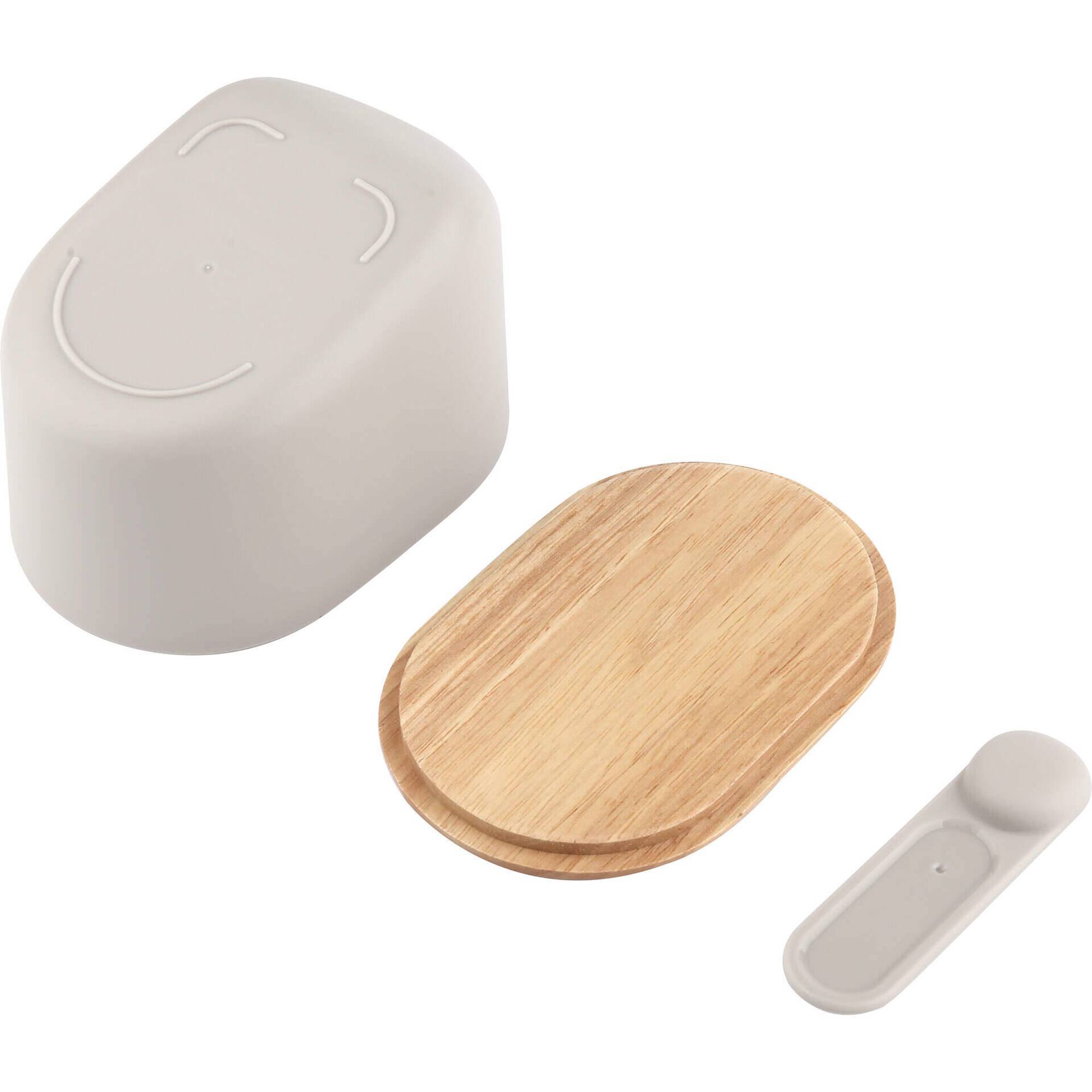 Saleiro e A&ccedil;ucareiro com Colher Kasa