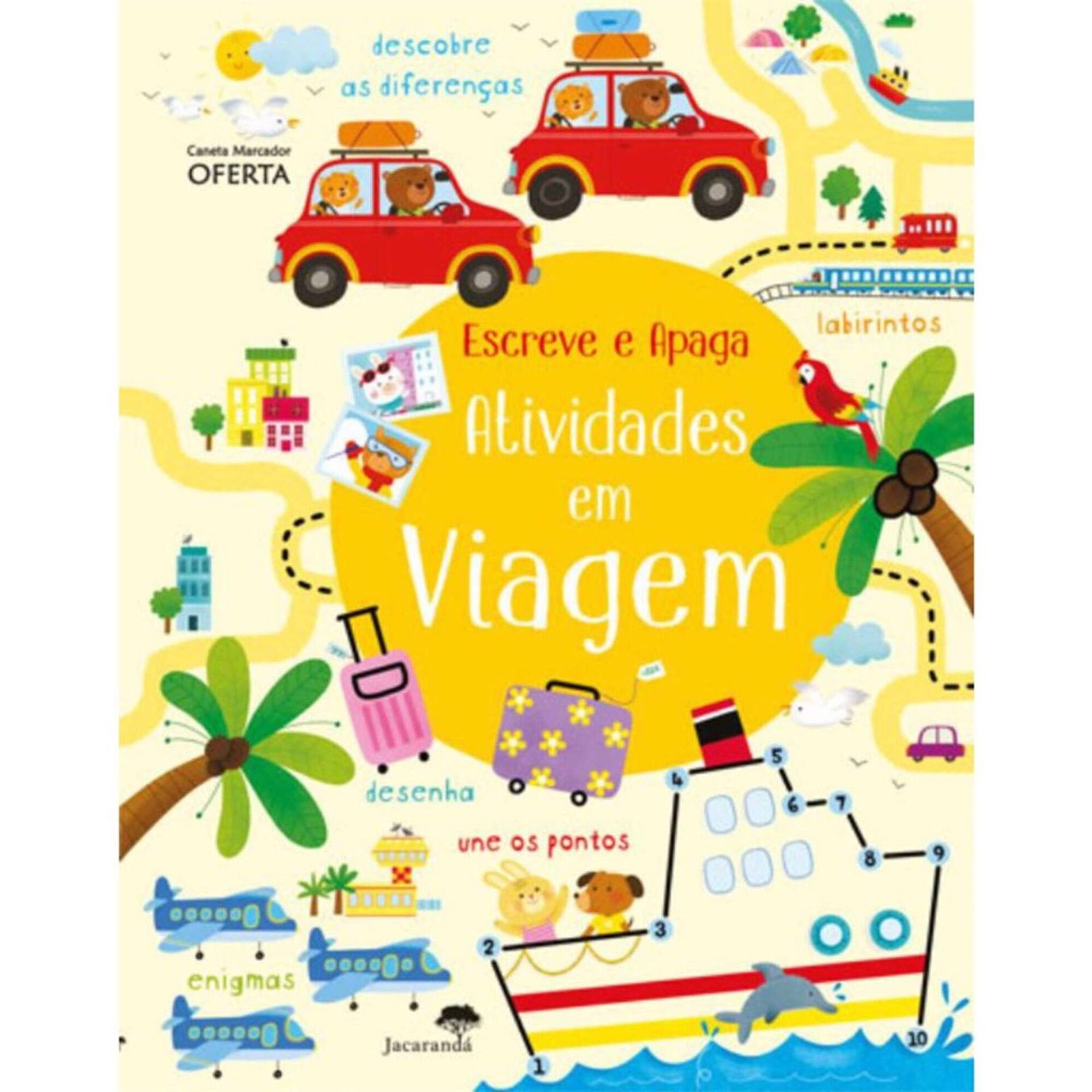 Escreve e Apaga - Atividades em Viagem Escreve e Apaga - Atividades em Viagem