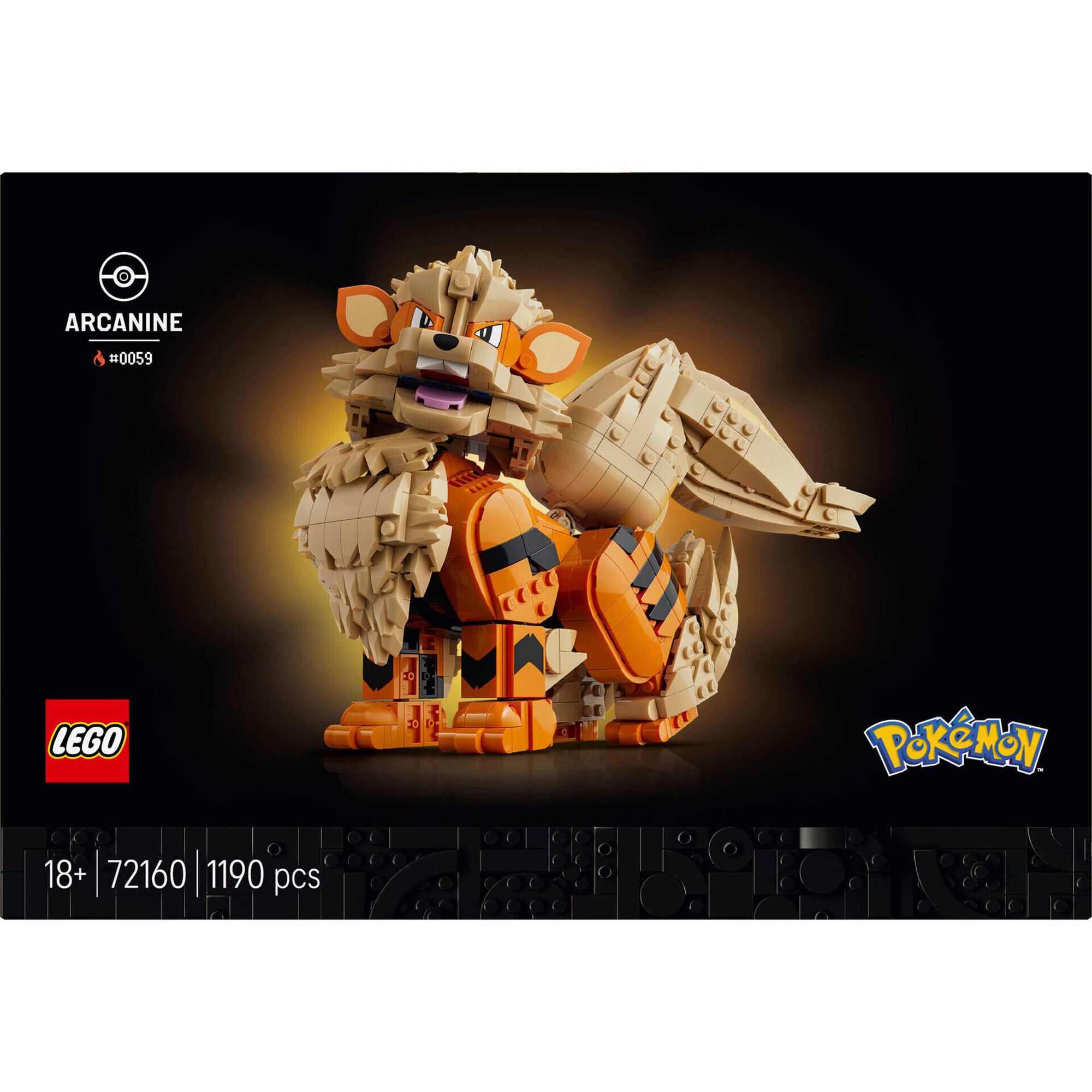 LEGO Pok&eacute;mon - Arcanine - 72160