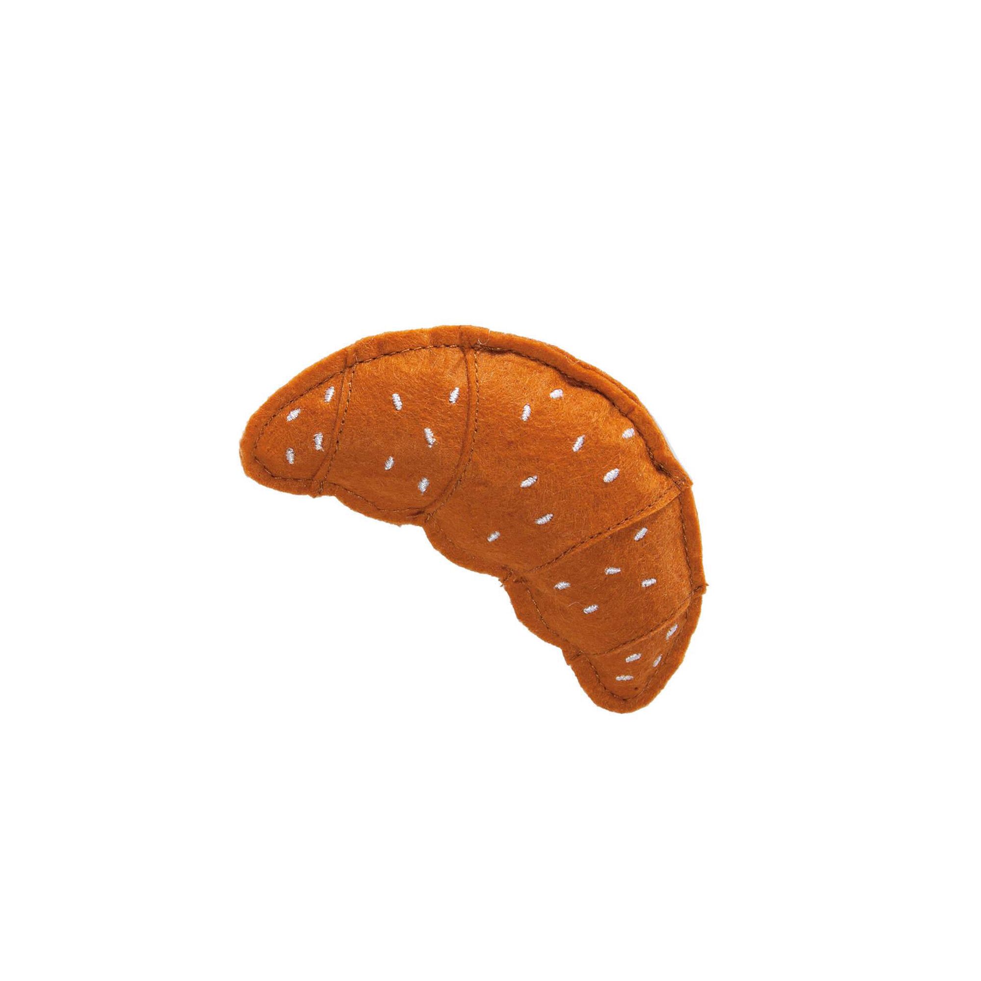 Brinquedo para Gato Tecido Croissant Brinquedo para Gato Tecido Croissant