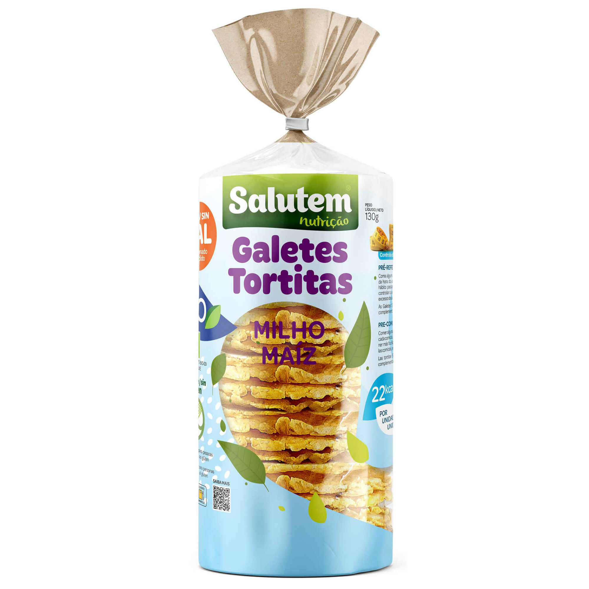 Tortitas de Milho sem Sal Biológicas Tortitas de Milho sem Sal Biológicas