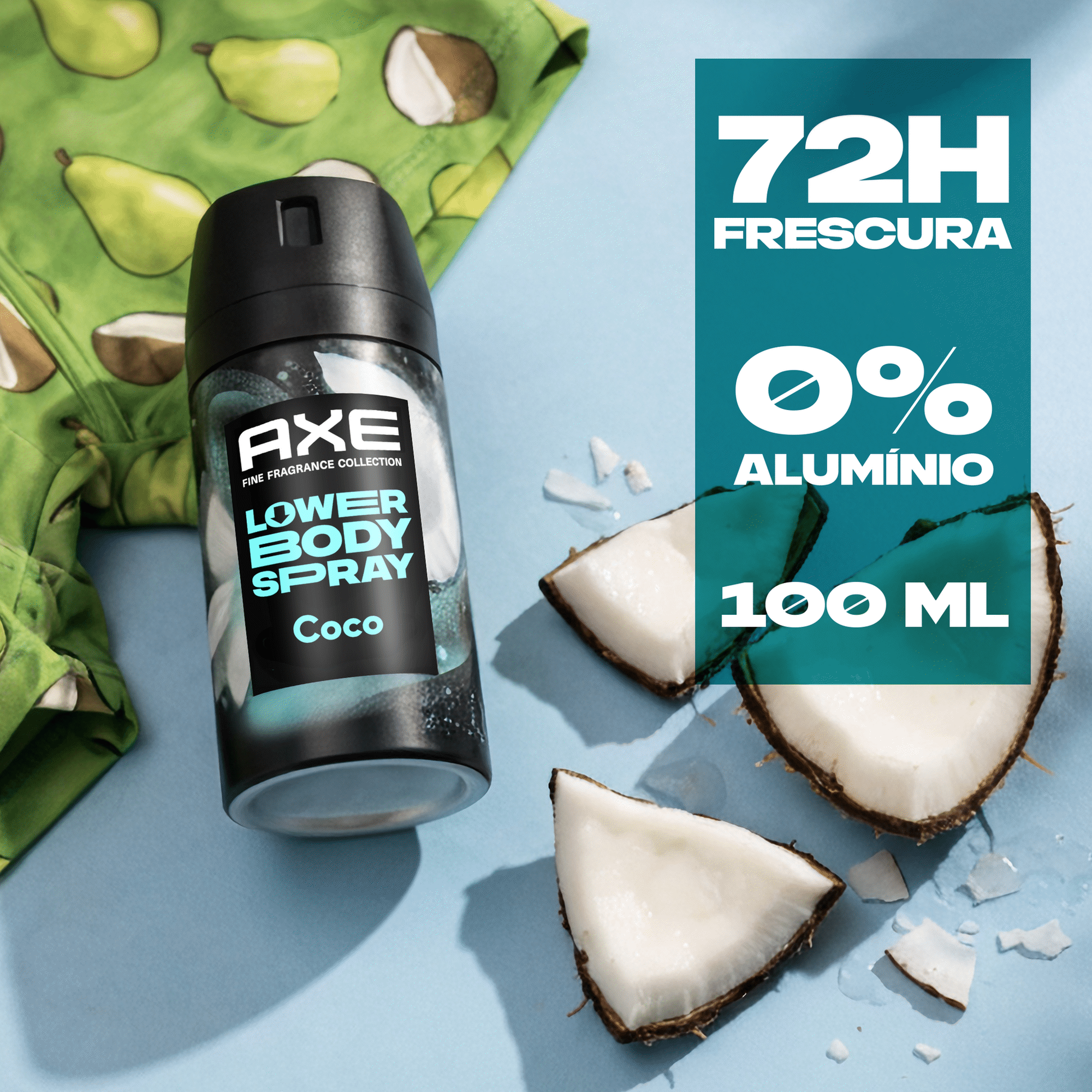 Desodorizante Spray Pera e Madeira de Cedro Partes &Iacute;ntimas Axe